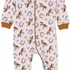New 🌟 Leveret Kids Pajamas Baby Boys 👧 Girls Footed Pajamas Sleeper 100% Cotton (Size 6-12 Months-5 Toddler) Butterfly 🎉 -Sleepwear & Robes Sales 41twCtCq1eL. AC