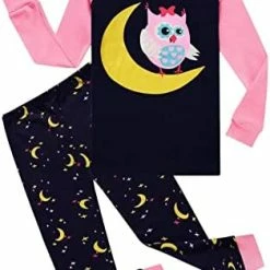 Best deal 🥰 KikizYe Little Big 👧 Girls Pajamas Set Long Sleeve PJs 100% Cotton Pyjamas 👧 Girls/895 😀 -Sleepwear & Robes Sales 41udL4ZBkOL. AC