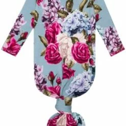 Cheapest ✨ Posh Peanut Knotted Newborn Gown - Newborn Gowns For 👧 Girls, Baby Sleep Gown - Baby Girl Gowns 0-3 Months, Baby Knotted Gowns Pink Heather 🛒 -Sleepwear & Robes Sales 41vT4XjiyeL. AC