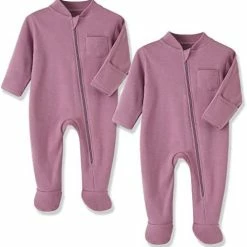 Brand new 💯 Eleven's Kingdom Baby Kids Sleep And Play Baby Cotton Pajamas Zip Front Footed Sleeper 0-12 Month Solid Black ⌛ -Sleepwear & Robes Sales 41vpf6QtOjL. AC