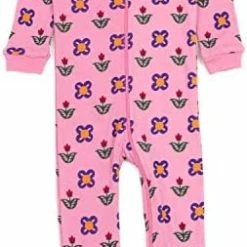 New 🌟 Leveret Kids Pajamas Baby Boys 👧 Girls Footed Pajamas Sleeper 100% Cotton (Size 6-12 Months-5 Toddler) Butterfly 🎉 -Sleepwear & Robes Sales 41wQ Ddyf L. AC