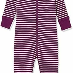 Flash Sale 🧨 Moon And Back By Hanna Andersson Baby 👧 Girls' One-Piece Organic Cotton Footless Pajamas Pink Flowers ✨ -Sleepwear & Robes Sales 41wijprWrS. AC