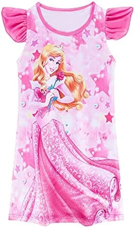 Coupon ✔️ Princess Night 👗 Dress For Toddler 👧 Girls Baby Flutter Sleeve 👗 Dress For ☀️ Summer Casual 3-8 Years Purple 😉 3 Coupon ✔️ Princess Night 👗 Dress For Toddler 👧 Girls Baby Flutter Sleeve 👗 Dress For ☀️ Summer Casual 3-8 Years Purple 😉 - Image 3