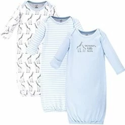 Budget 🥰 Touched By Nature Unisex Baby Organic Cotton Gowns Pink Gray Scribble 🧨 -Sleepwear & Robes Sales 41xtt7hSwjL. AC