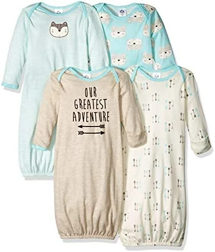 Flash Sale ๐ Gerber Baby Boy And ๐ง Girls 4-Pack Sleeper Gown Clouds ๐ 7 Flash Sale ๐ Gerber Baby Boy And ๐ง Girls 4-Pack Sleeper Gown Clouds ๐ - Image 7