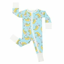 Top 10 👍 Little Sleepies Baby 👧 Girls Pajama, Bamboo Viscose Zippy PJs, Pink Cookies & Milk, 6-12M 🤩 -Sleepwear & Robes Sales 41yXHv6JuDL 2