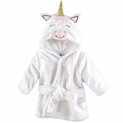 Coupon 👏 Hudson Baby Unisex Baby Plush Animal Face Robe, Pretty Elephant, One Size, 0-9 Months 😀 -Sleepwear & Robes Sales 41yYavtcPDL