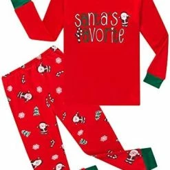 Coupon 💯 Family Feeling Kids & Toddler Boys Pajamas 2 Piece Pjs Set 100% Cotton Sleepwear Glow In The Dark/christmas/dinosaur/red/a1 ⌛ -Sleepwear & Robes Sales 41yrFj0XjRL. AC