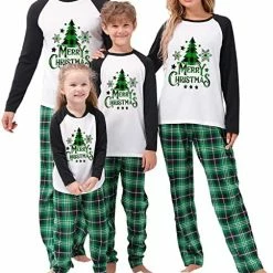 Budget ✨ Awoscut 🔔 Christmas Matching Family Pajamas, 🔔 Christmas PJs For Holiday Xmas Sleepwear For Couples, 🐶 Dog And Owner 😀 -Sleepwear & Robes Sales 512HNvZrvBL. AC 1