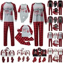 Cheap 🔔 Matching 🎅 Christmas Family Pajamas Sets, Xmas Elk Reindeer Print Family 🎅 Christmas Pjs Matching Sets Loungewear Outfits 😀 27 Cheap 🔔 Matching 🎅 Christmas Family Pajamas Sets, Xmas Elk Reindeer Print Family 🎅 Christmas Pjs Matching Sets Loungewear Outfits 😀 -Sleepwear & Robes Sales 512roh3ZvSL. AC