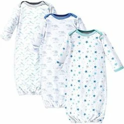 Buy 😉 Luvable Friends Unisex Baby Cotton Gowns Love 🎁 -Sleepwear & Robes Sales 518ZsTBzkBL. AC