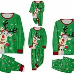 Budget ✨ Awoscut 🔔 Christmas Matching Family Pajamas, 🔔 Christmas PJs For Holiday Xmas Sleepwear For Couples, 🐶 Dog And Owner 😀 -Sleepwear & Robes Sales 518vbUG10PL. AC