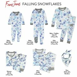 Wholesale ✔️ HonestBaby Organic Cotton Holiday Family Jammies Pajamas 🎁 -Sleepwear & Robes Sales 51AaK7FuPGL