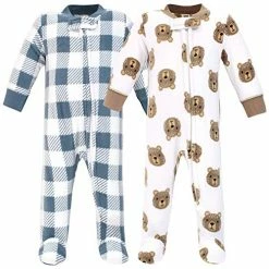 Hot Sale 🤩 Hudson Baby Unisex Baby Fleece Sleep And Play Santa Snowman 🔔