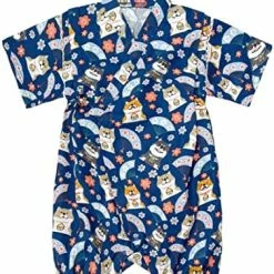 Hot Sale 🌟 PAUBOLI Baby Japanese Kimono Robe Cotton Infant Comfy Loose Pajamas 74 🎉 -Sleepwear & Robes Sales 51H1plWxbiL. AC