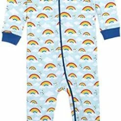Budget ❤️ Leveret Kids Pajamas Baby Boys 👧 Girls Footed Pajamas Sleeper 100% Cotton (Size 6-12 Months-5 Toddler) Penguin 🥰 -Sleepwear & Robes Sales 51IBELACxeL. AC