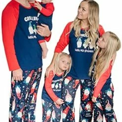 Top 10 🌟 IFFEI 🎅 Christmas Pajamas For Family With Print Top And Pants Jammies Sleepwear Matching PJ's Sets 🤩