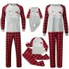 Cheap 🔔 Matching 🎅 Christmas Family Pajamas Sets, Xmas Elk Reindeer Print Family 🎅 Christmas Pjs Matching Sets Loungewear Outfits 😀