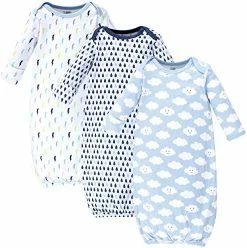 Buy 😉 Luvable Friends Unisex Baby Cotton Gowns Love 🎁 -Sleepwear & Robes Sales 51NOiOHnNkL. AC