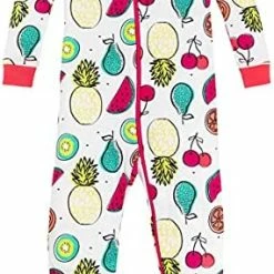 Brand new 🧨 LAMAZE 👧 Girls' Super Combed Natural Cotton Footless Stretchie One Piece Sleepwear, Baby And Toddler, Zipper, 1 Pack Purple Moon And Stars 😉 -Sleepwear & Robes Sales 51Ncg5PxiGS. AC