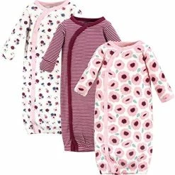 Best Pirce ⭐ Touched By Nature Baby 👧 Girls' Organic Cotton Kimono Gowns Garden Floral 🥰 -Sleepwear & Robes Sales 51NldeK UxL. AC