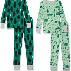 Cheapest ๐ฅฐ Amazon Essentials Unisex Babies, Toddlers And Kids' Snug-Fit Cotton Pajama Sleepwear Sets White/red/pale Aqua Blue, Stripe/yeah ๐ 14 Cheapest ๐ฅฐ Amazon Essentials Unisex Babies, Toddlers And Kids' Snug-Fit Cotton Pajama Sleepwear Sets White/red/pale Aqua Blue, Stripe/yeah ๐ -Sleepwear & Robes Sales 51PI7vr EfL. AC 1