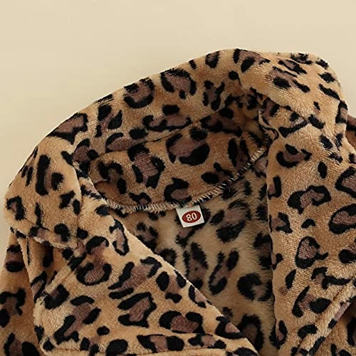 Budget β¨ Mubineo Toddler Baby Girl Boy Comfy Thick Solid Color Plush Robe Unisex Bathrobe Z1 Animal Leopard π 3 Budget β¨ Mubineo Toddler Baby Girl Boy Comfy Thick Solid Color Plush Robe Unisex Bathrobe Z1 Animal Leopard π - Image 3