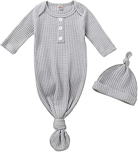 Discount π Baby Girl Boy Coming Home Knotted Gown Unisex Newborn Infant Sleep Onesie Outfit Cute Baby Winter Pajamas Ab Waffle Knit With Mitten Cuffs Pink π₯° 9 Discount π Baby Girl Boy Coming Home Knotted Gown Unisex Newborn Infant Sleep Onesie Outfit Cute Baby Winter Pajamas Ab Waffle Knit With Mitten Cuffs Pink π₯° - Image 9