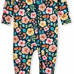 Best deal 😉 Gerber Unisex Baby Toddler Buttery Soft Snug Fit Footed Pajamas With Viscose Made From Eucalyptus Just Peachy 🛒 -Sleepwear & Robes Sales 51RCLXm1HLL. AC