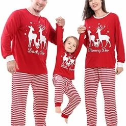 Discount 😀 Matching Family Pajamas Set 🎄 Christmas Pants Cotton Pjs Set Bear Pajamas For Family 🌟 -Sleepwear & Robes Sales 51RKqptXVkL. AC