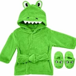 Wholesale 👏 Rising Star Baby Robe - Soft Bath Towel Robe Spa Set - Baby Bathrobe Towel & Slippers For Boys + Turban For 👧 Girls Robe Set Tie Dye ⭐ -Sleepwear & Robes Sales 51SPzhMN8cL. AC