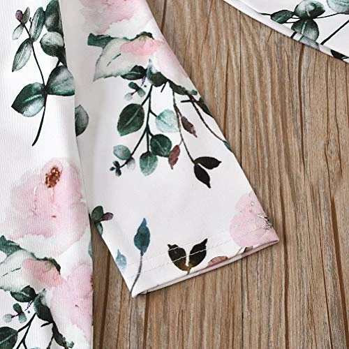 Brand new ๐ Newborn Baby ๐ง Girls Boy Knotted Gown Floral Nightgown Sleeper Gown Swaddle Headband Hat Coming Home Outfit Set Pink โ๏ธ 4 Brand new ๐ Newborn Baby ๐ง Girls Boy Knotted Gown Floral Nightgown Sleeper Gown Swaddle Headband Hat Coming Home Outfit Set Pink โ๏ธ - Image 4