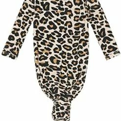 Cheapest ✨ Posh Peanut Knotted Newborn Gown - Newborn Gowns For 👧 Girls, Baby Sleep Gown - Baby Girl Gowns 0-3 Months, Baby Knotted Gowns Pink Heather 🛒 -Sleepwear & Robes Sales 51fkyckkuSL. AC