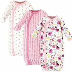 Best Pirce ⭐ Touched By Nature Baby 👧 Girls' Organic Cotton Kimono Gowns Garden Floral 🥰 -Sleepwear & Robes Sales 51gPiZKf3eL. AC