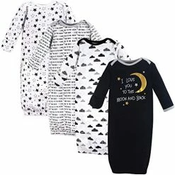 Brand new ⌛ Hudson Baby Baby 👧 Girls' Cotton Gowns Woodland Fox ✨ -Sleepwear & Robes Sales 51h5K DG L. AC