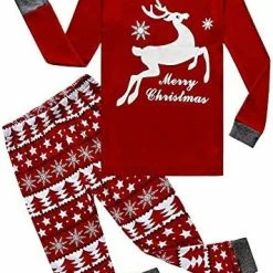 Outlet 🎉 Family Feeling Dinosaur Little Boys Kids Pajamas Sets 100% Cotton Pjs Glow-in-the-dark/6971 ❤️ -Sleepwear & Robes Sales 51hBBTKDu6L. AC