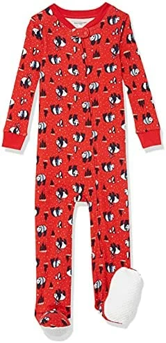 New 🌟 Amazon Essentials Unisex Toddlers And Babies' Snug-Fit Cotton Footed Sleeper Pajamas, Multipacks 😀 7 New 🌟 Amazon Essentials Unisex Toddlers And Babies' Snug-Fit Cotton Footed Sleeper Pajamas, Multipacks 😀 - Image 7