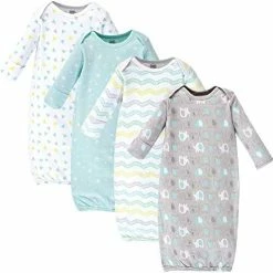 Buy 😉 Luvable Friends Unisex Baby Cotton Gowns Love 🎁 -Sleepwear & Robes Sales 51lHIWJ4GxL. AC