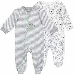 Top 10 ✨ Sleep And Play Footies Organic Cotton, Set Of Two, Sleepers Turtle Print 🔥 -Sleepwear & Robes Sales 51lP9DHosdL. AC