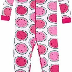 Brand new 🧨 LAMAZE 👧 Girls' Super Combed Natural Cotton Footless Stretchie One Piece Sleepwear, Baby And Toddler, Zipper, 1 Pack Purple Moon And Stars 😉 -Sleepwear & Robes Sales 51mdHpGfdAL. AC