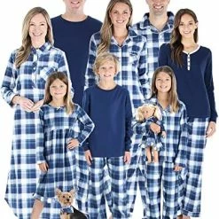 Top 10 🔔 SleepytimePJs 🎅 Christmas Family Matching Plaid Flannel Pajama Pj Sets 🎁 -Sleepwear & Robes Sales 51oCFOzG4dL. AC
