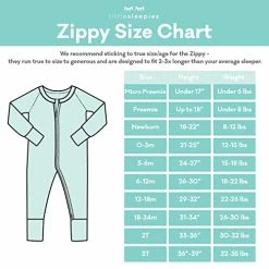 Top 10 👍 Little Sleepies Baby 👧 Girls Pajama, Bamboo Viscose Zippy PJs, Pink Cookies & Milk, 6-12M 🤩 -Sleepwear & Robes Sales 51sG9tCsoDL