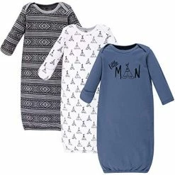 New 👍 Yoga Sprout Cotton Gowns, 3 Pack Little Man 💯 -Sleepwear & Robes Sales 51uIw8jGUIL. AC
