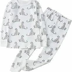 Best Pirce ✔️ Owlivia 100% Organic Cotton Baby Long/Short Sleeve Pajama Sets, Toddler Boy Girl 2-Piece Sleepwear Short Rabbit Gray 🎁 -Sleepwear & Robes Sales 51uOHGtn4TL. AC