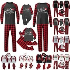 Cheap 🔔 Matching 🎅 Christmas Family Pajamas Sets, Xmas Elk Reindeer Print Family 🎅 Christmas Pjs Matching Sets Loungewear Outfits 😀 28 Cheap 🔔 Matching 🎅 Christmas Family Pajamas Sets, Xmas Elk Reindeer Print Family 🎅 Christmas Pjs Matching Sets Loungewear Outfits 😀 -Sleepwear & Robes Sales 51wcaEW1tJL. AC