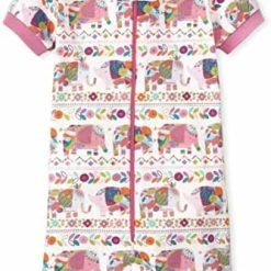 Discount 🔔 The Children's Place Baby Toddler 👧 Girls Snug Fit 100% Cotton Zip-Front One Piece Footed Pajama Love Mom/floral 🌟 -Sleepwear & Robes Sales 51xCJxkwPCL. AC