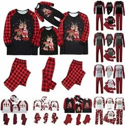 Cheap 🔔 Matching 🎅 Christmas Family Pajamas Sets, Xmas Elk Reindeer Print Family 🎅 Christmas Pjs Matching Sets Loungewear Outfits 😀 20 Cheap 🔔 Matching 🎅 Christmas Family Pajamas Sets, Xmas Elk Reindeer Print Family 🎅 Christmas Pjs Matching Sets Loungewear Outfits 😀 -Sleepwear & Robes Sales 51xCPV5QgqL. AC