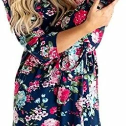 Best deal 🛒 DOUBLE THE SPRINKLES Maternity Robe And Matching Baby Set Hospital Labor Delivery Robe And Swaddle Set Maddison + Green Swaddle Set 🎉 23 Best deal 🛒 DOUBLE THE SPRINKLES Maternity Robe And Matching Baby Set Hospital Labor Delivery Robe And Swaddle Set Maddison + Green Swaddle Set 🎉 -Sleepwear & Robes Sales 51xGr1qQ5BS. AC