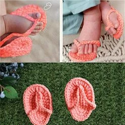 Best reviews of ⌛ 5PCS Newborn Photography Outfits, Baby Bathrobes Bath Towel Outfit With Slippers Photo Props For 👧 Girls And Boys Pink 👍 -Sleepwear & Robes Sales 61E6TTwp9SL