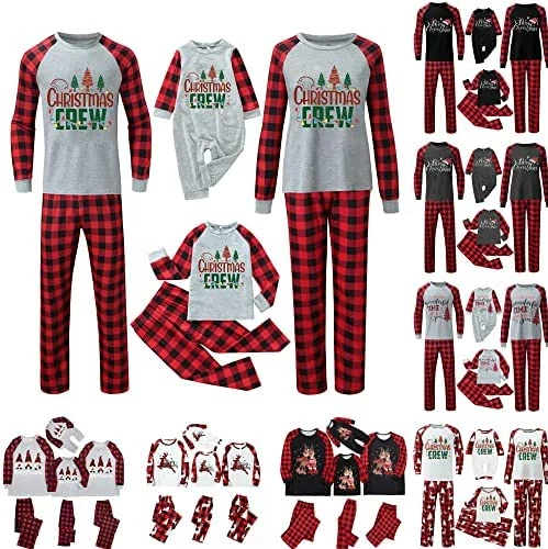 Cheap 🔔 Matching 🎅 Christmas Family Pajamas Sets, Xmas Elk Reindeer Print Family 🎅 Christmas Pjs Matching Sets Loungewear Outfits 😀 12 Cheap 🔔 Matching 🎅 Christmas Family Pajamas Sets, Xmas Elk Reindeer Print Family 🎅 Christmas Pjs Matching Sets Loungewear Outfits 😀 - Image 12